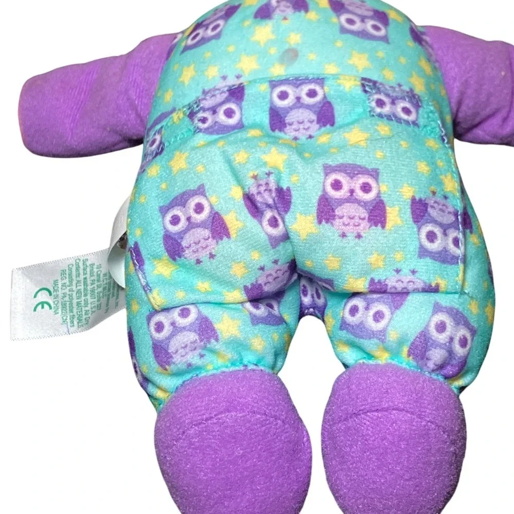 Cabbage Patch Kids Baby Doll Kids 9 inch Purple Owl Sleeper Good Blue Eyes 2015